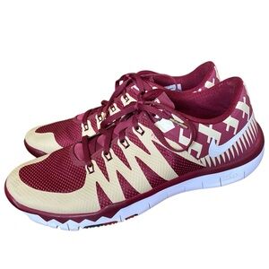 Nike Men's Free Trainer 5.0 V6 AMP Florida State Seminoles size 10.5